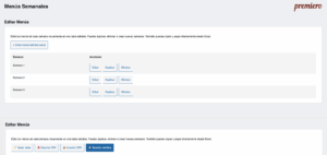 Cómo personalizar WordPress para lo que necesites: caso real de menús semanales rotativos