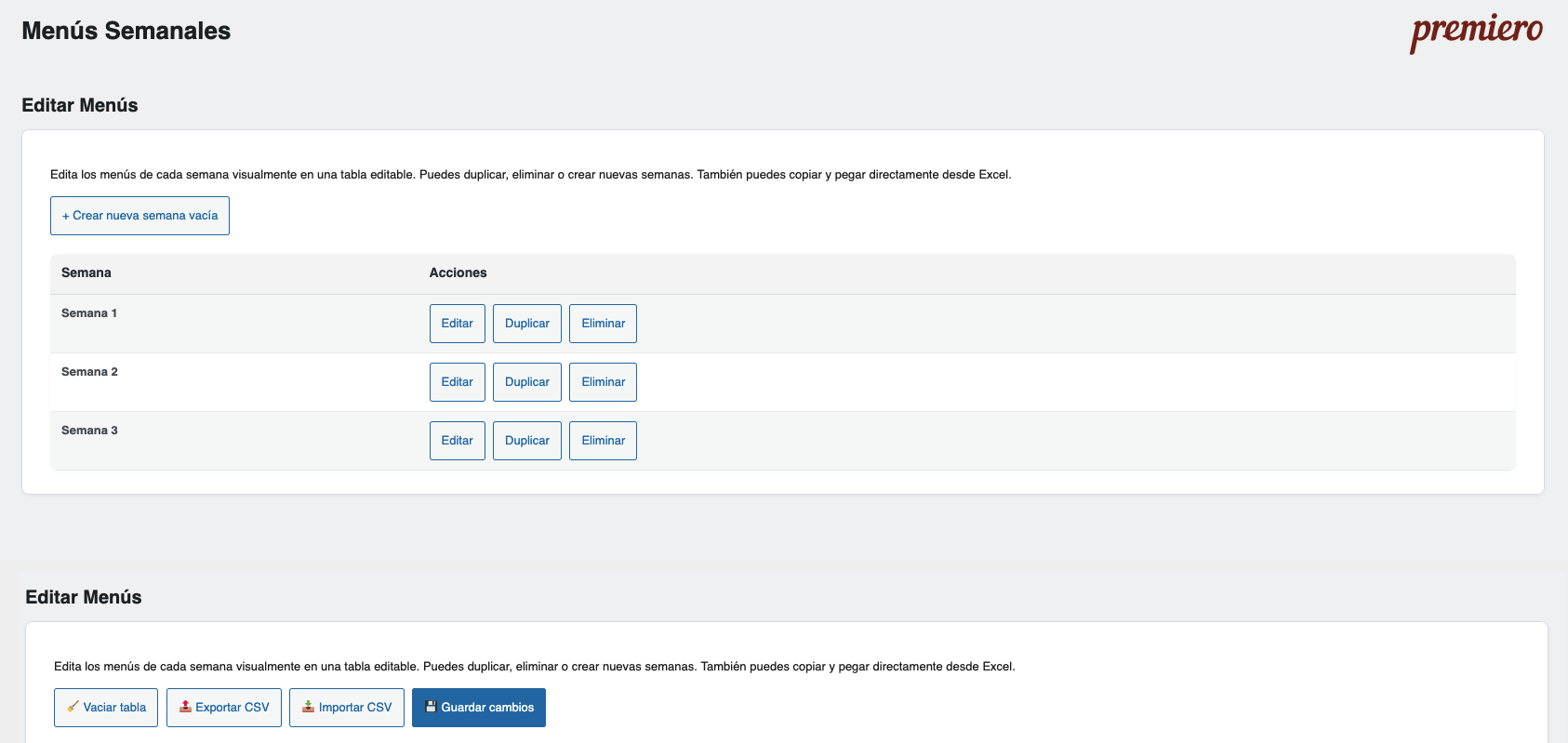 Cómo personalizar WordPress para lo que necesites: caso real de menús semanales rotativos